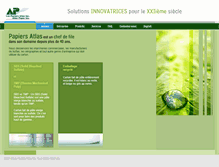 Tablet Screenshot of papiersatlas.ca